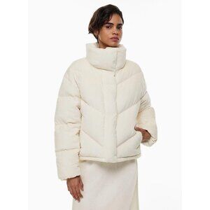 ARITZIA Women's Wilfred The Cloud Puff Jacket Size S In Birch